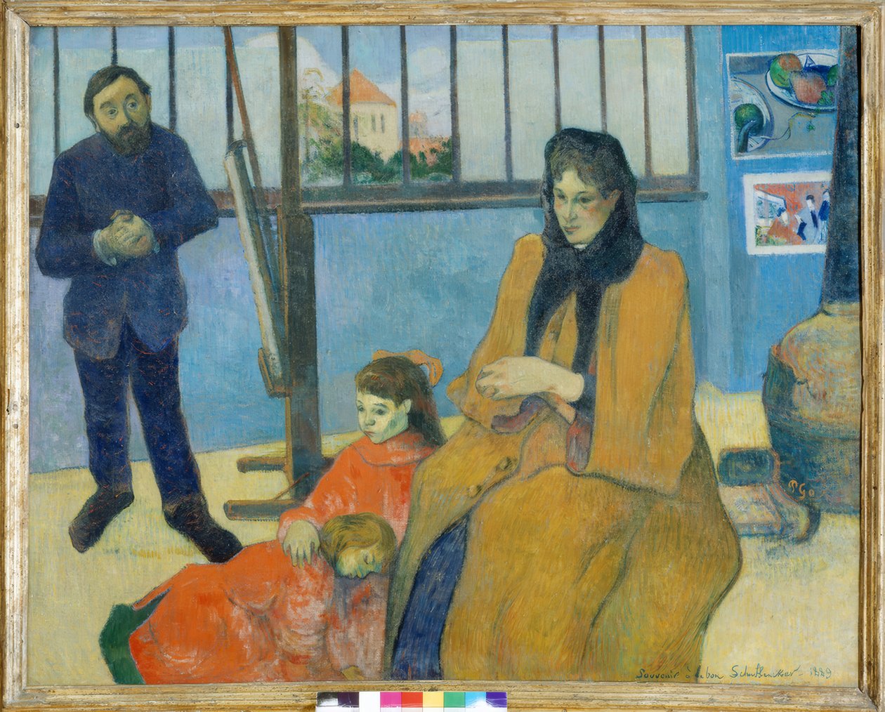 Schuffeneckers verkstad av Paul Gauguin