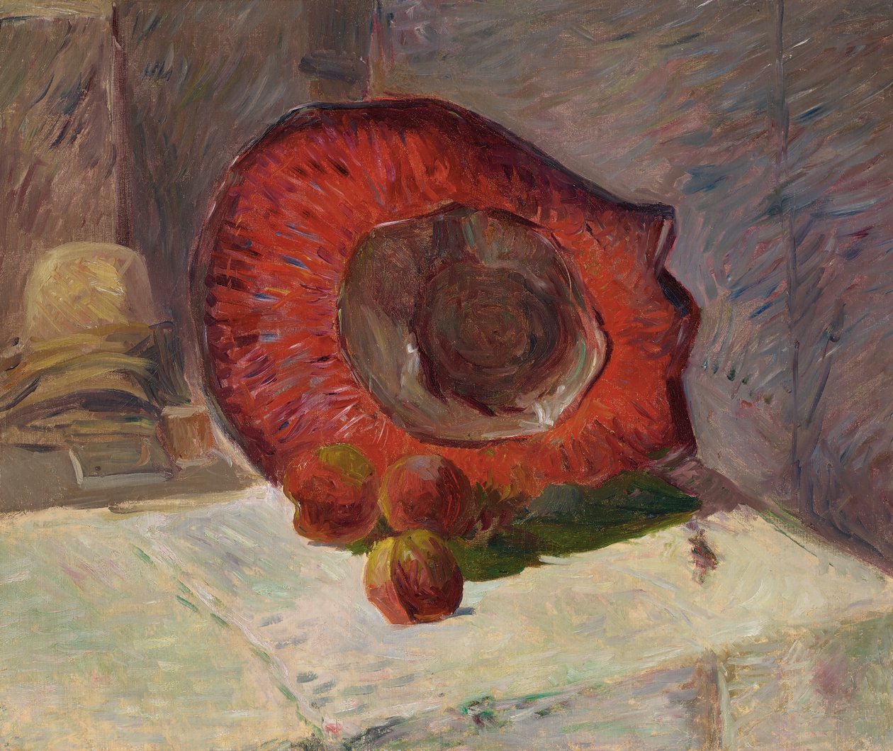 Den röda hatten av Paul Gauguin