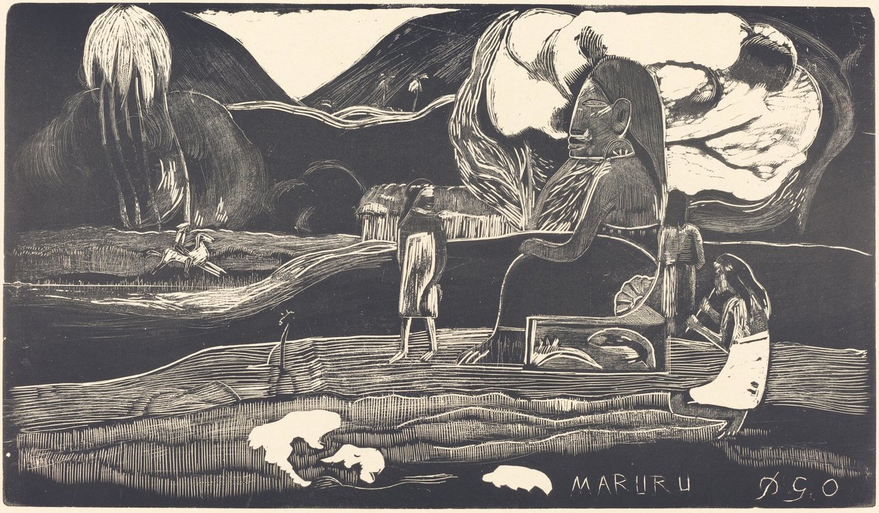 Maruru (tack) av Paul Gauguin