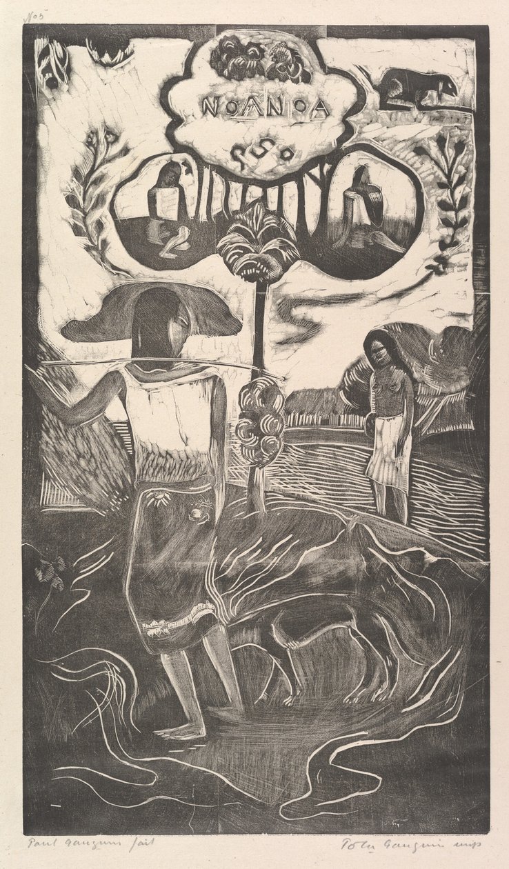 Noah Noah, 1893-94. av Paul Gauguin