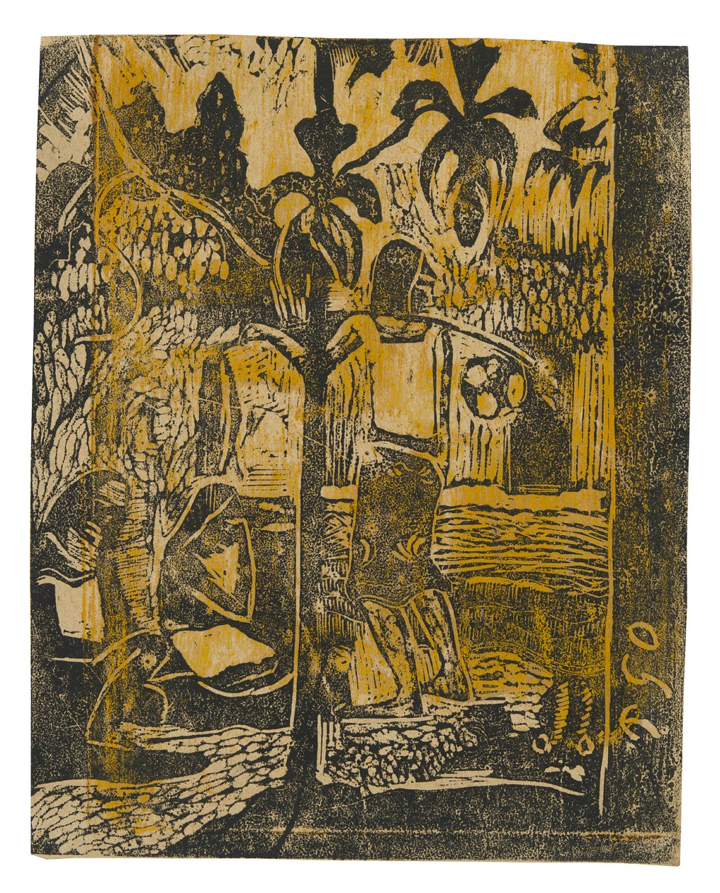 Doftande av Paul Gauguin