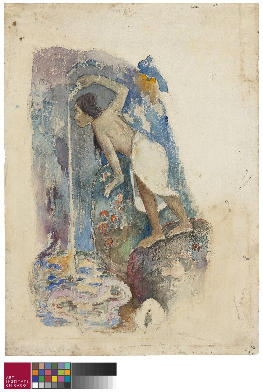 Pappa Moe, 1893/94 av Paul Gauguin