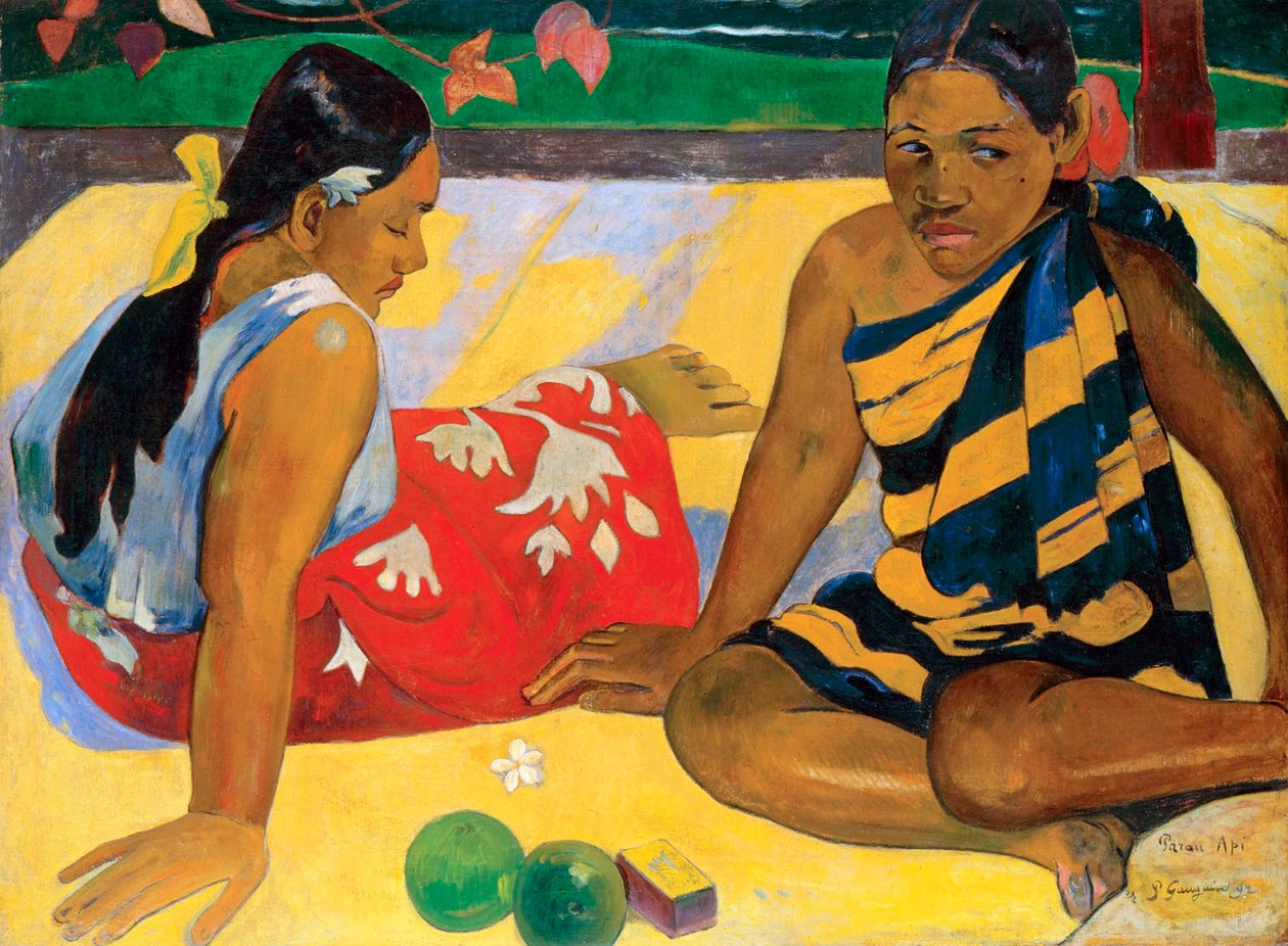 Fyrverkeri. Vad är nytt, 1892 av Paul Gauguin