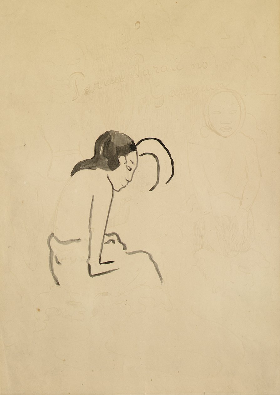 Guds ord, 1891-93 av Paul Gauguin