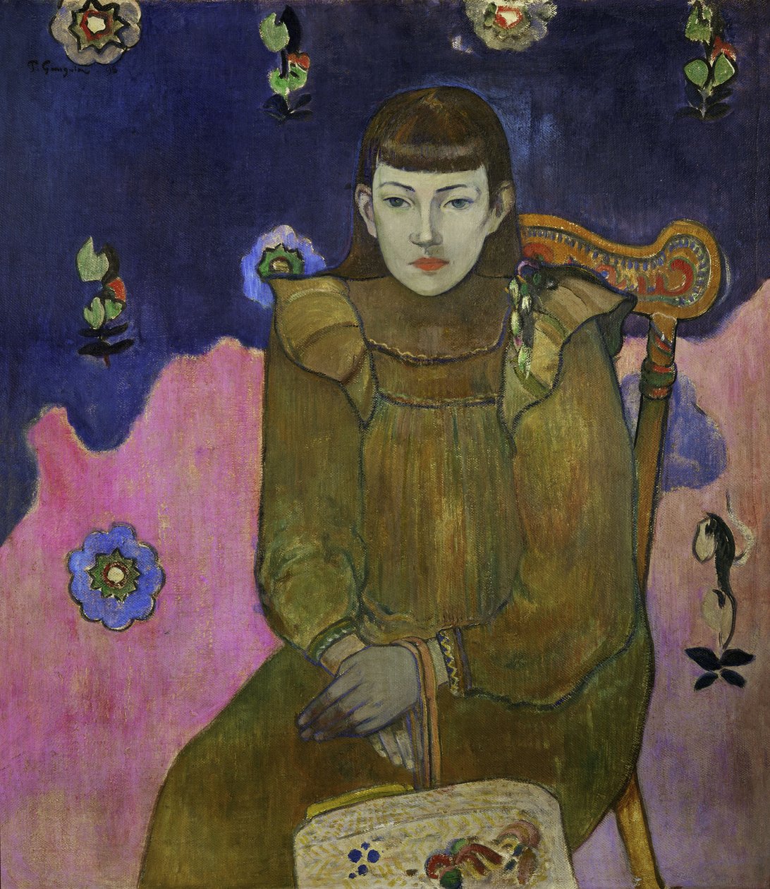 Porträtt av Vaite Jeanne Goupil, 1896 av Paul Gauguin