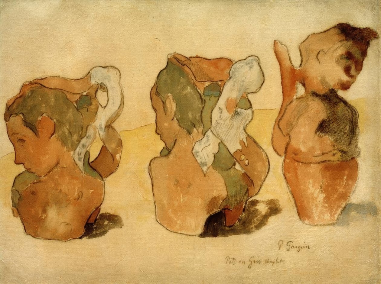 Sandstenskrukor av Paul Gauguin