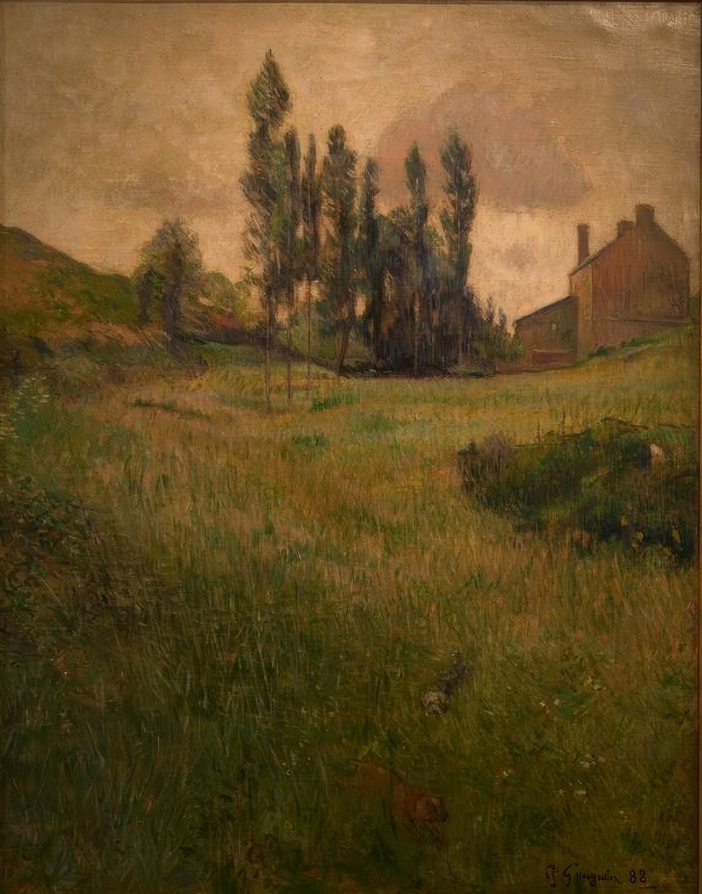Löpande hundar av Paul Gauguin