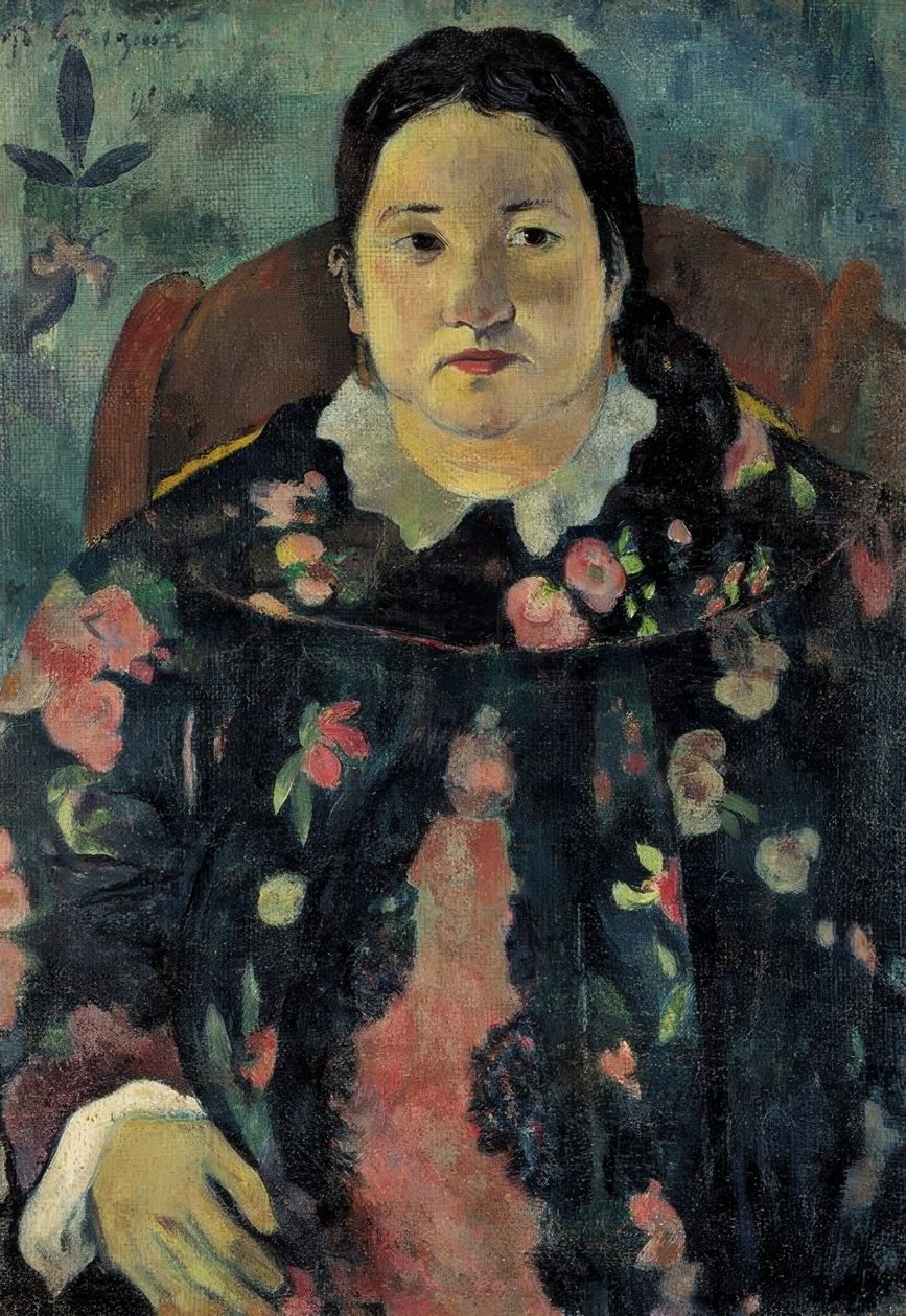 Porträtt av Suzanne Bambridge av Paul Gauguin