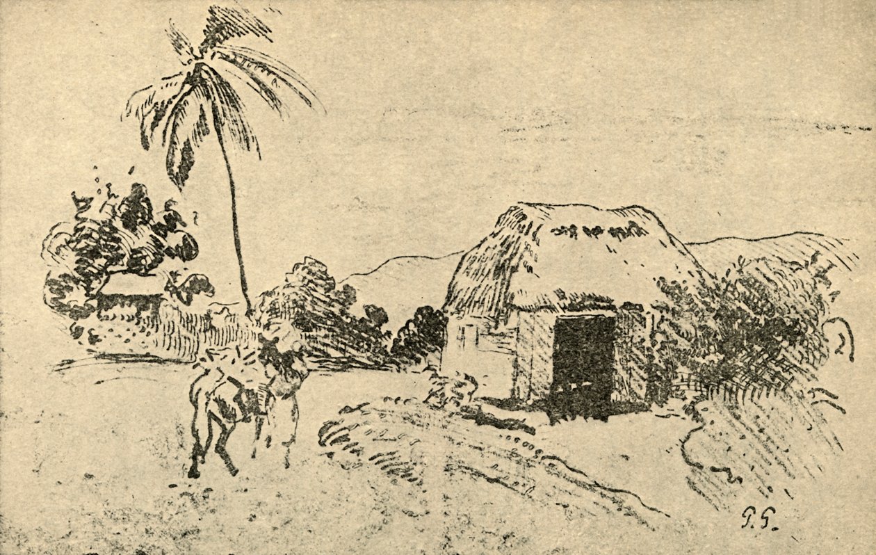 Skiss, 1936 av Paul Gauguin