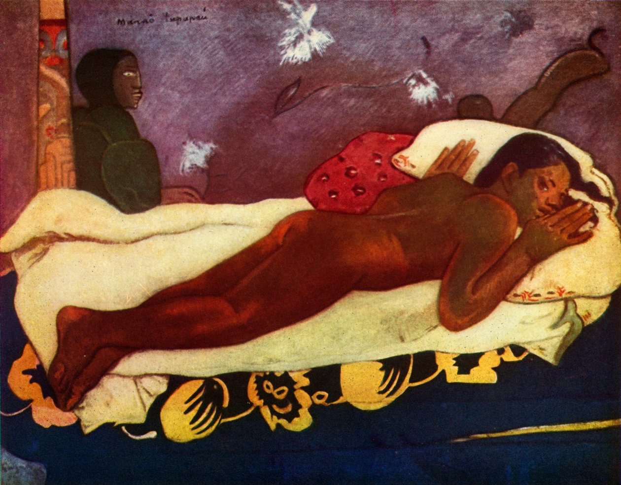 Spirit of the Dead tittar på, 1936 av Paul Gauguin