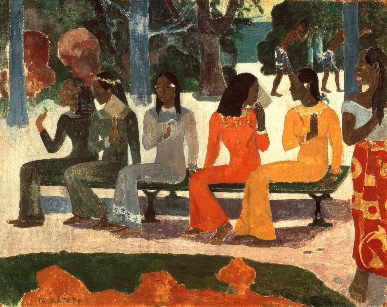 Ta Matete av Paul Gauguin