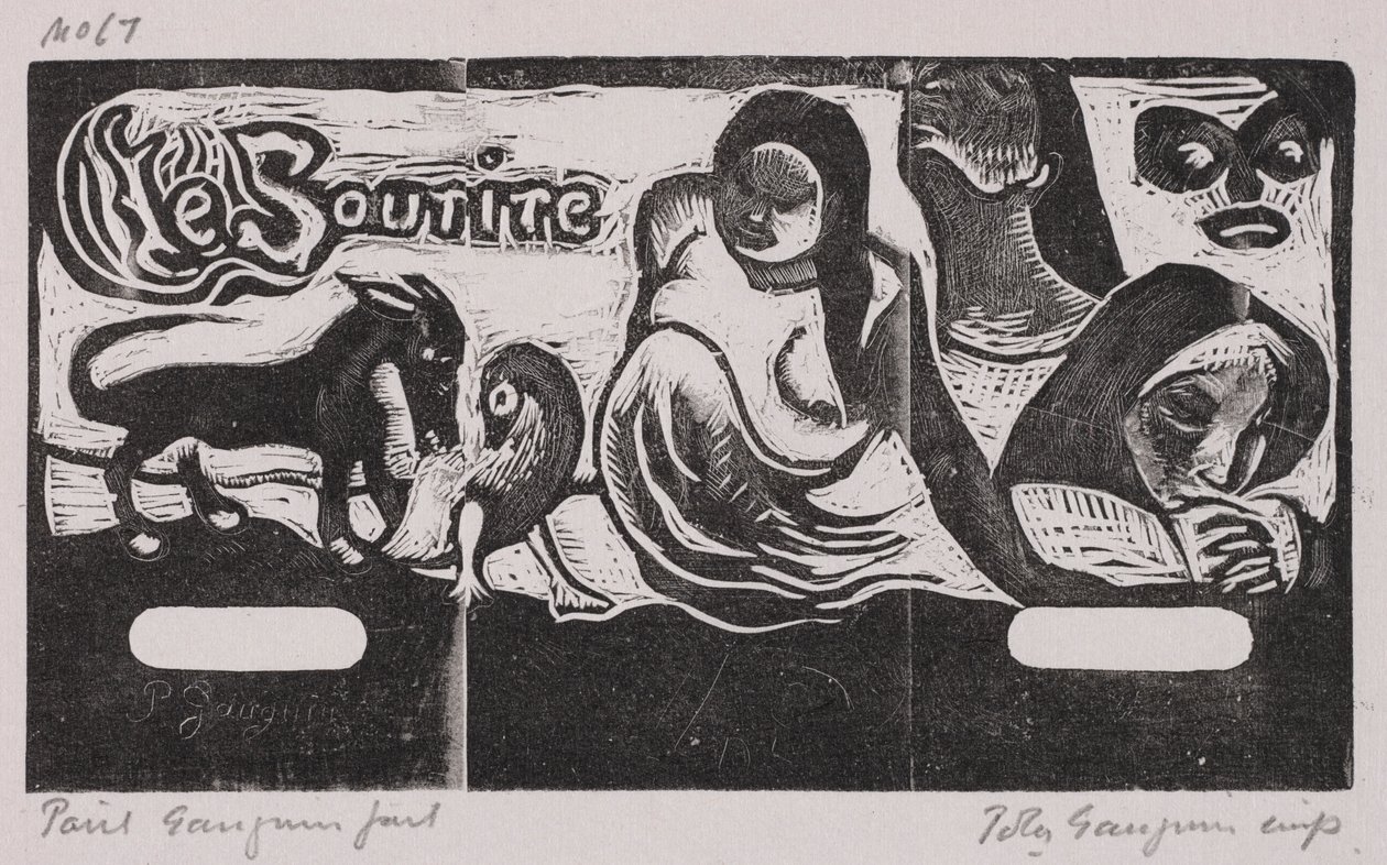 Tahiti-serien: The Smile. av Paul Gauguin