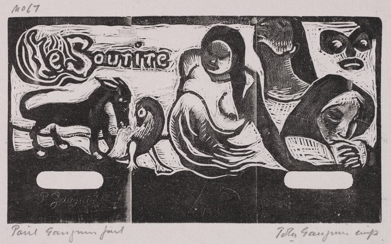 Tahitian och Noa Noa-serien av Paul Gauguin