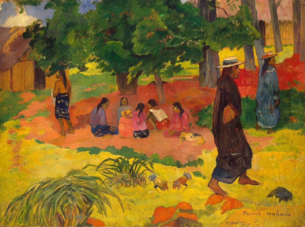 Slut på värme av Paul Gauguin