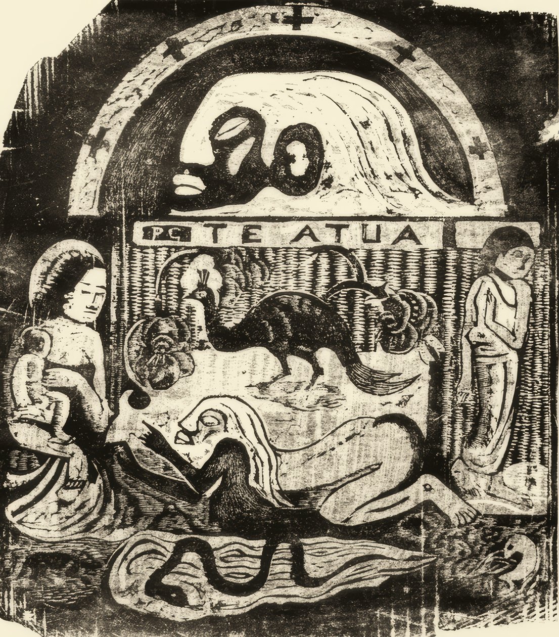Gud av Paul Gauguin