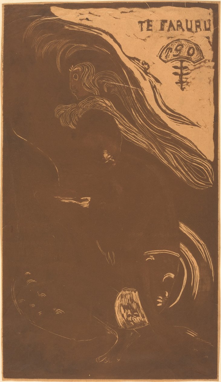 Te Faruru (They are Making Love Here) av Paul Gauguin