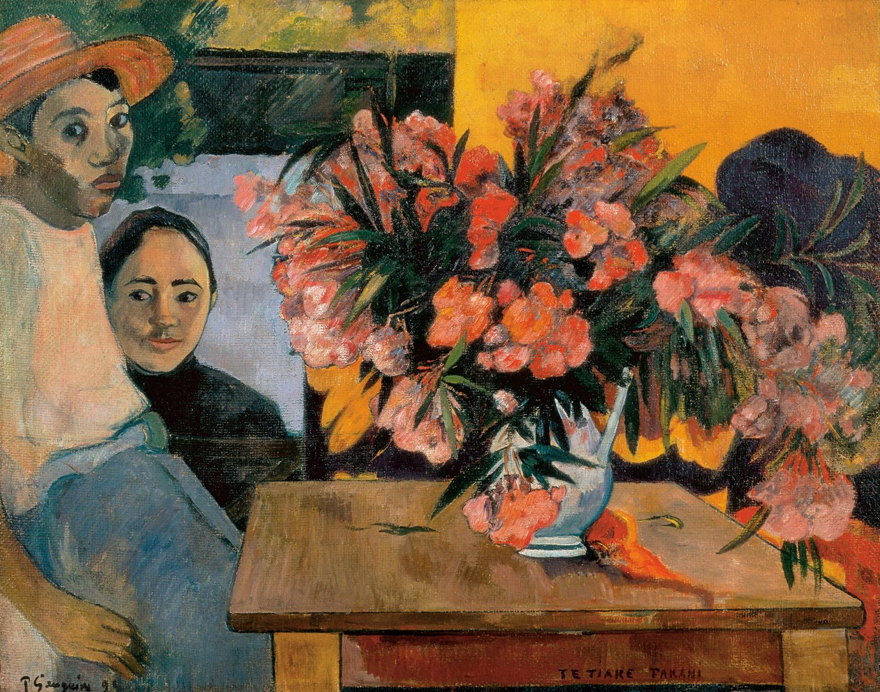 Den franska blomman av Paul Gauguin