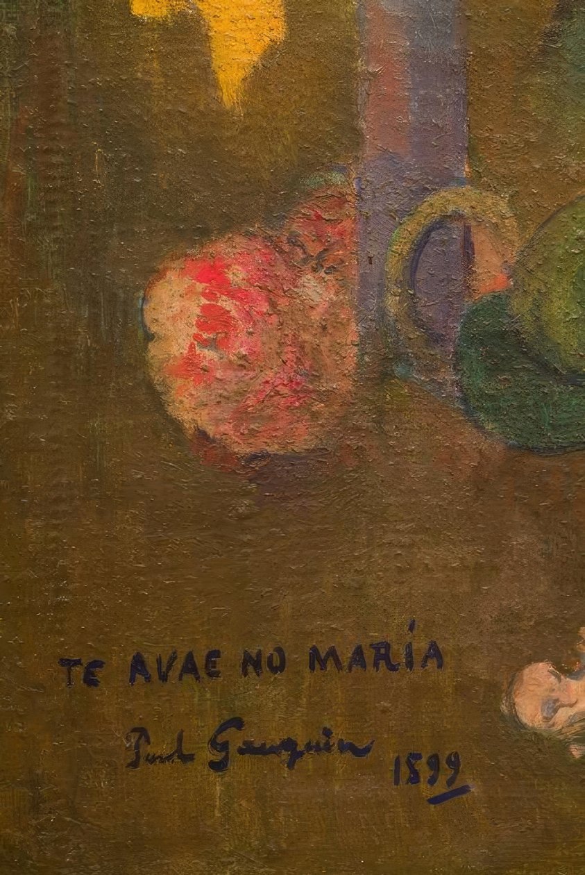 Marys fötter av Paul Gauguin