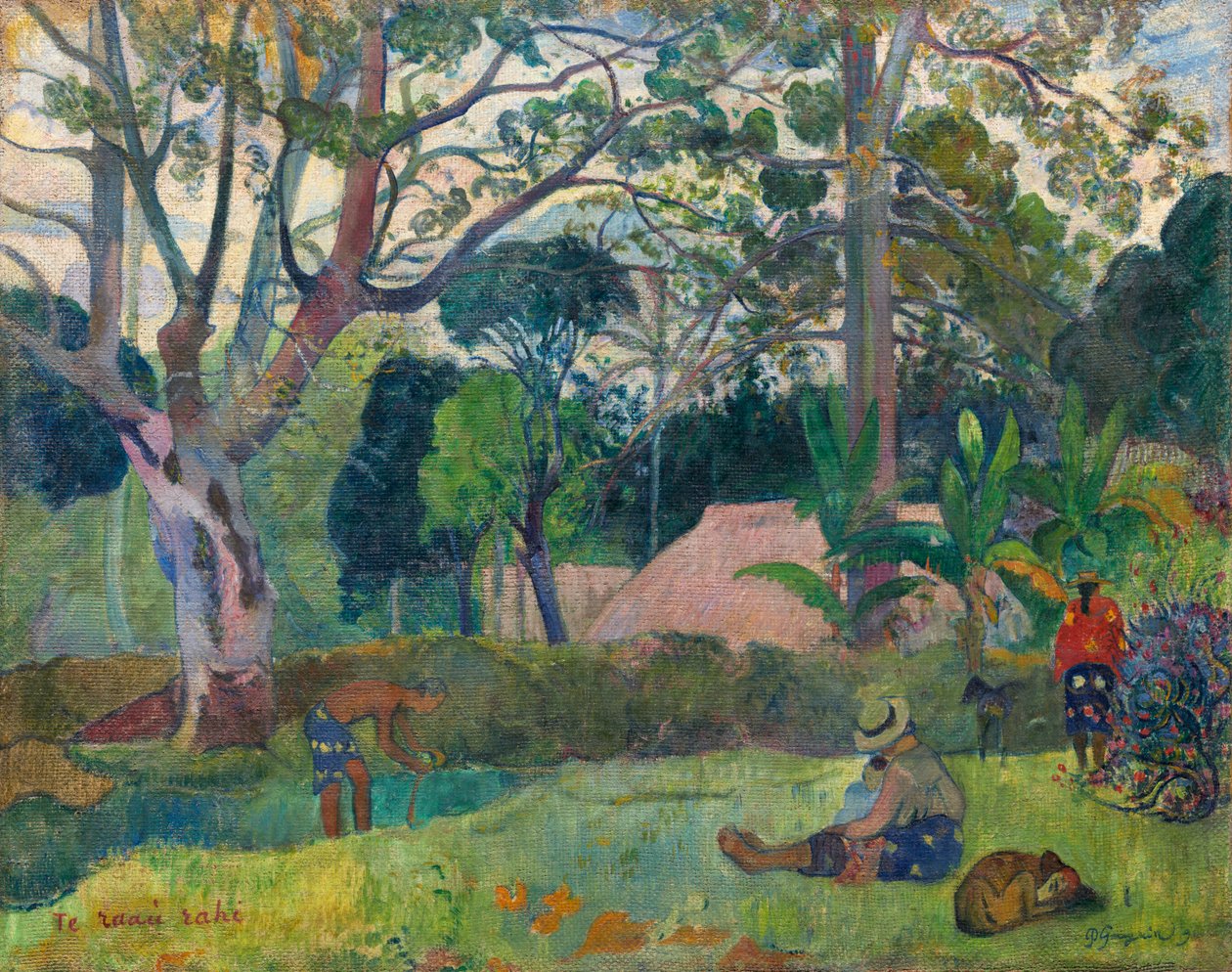 Det stora trädet av Paul Gauguin