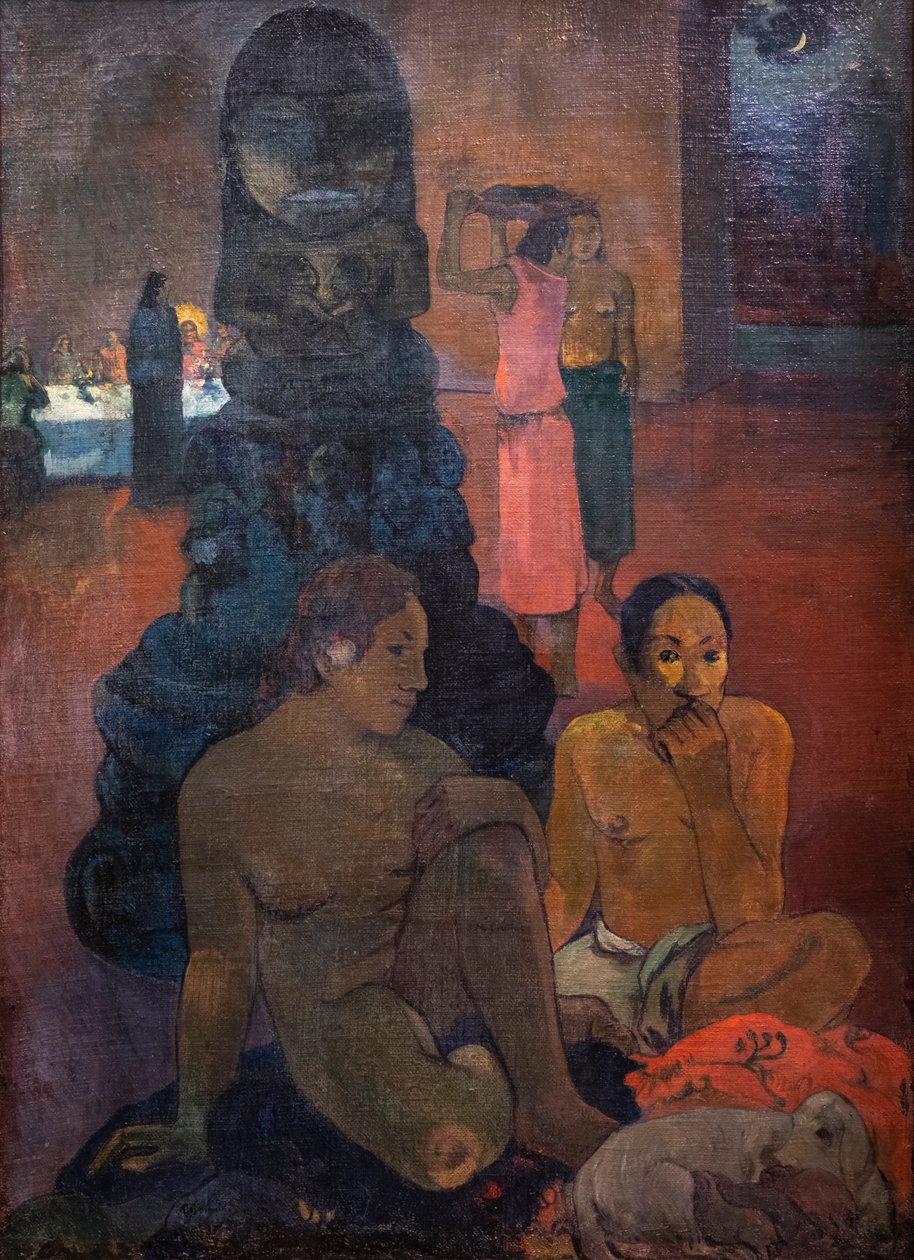 Den store Buddha av Paul Gauguin