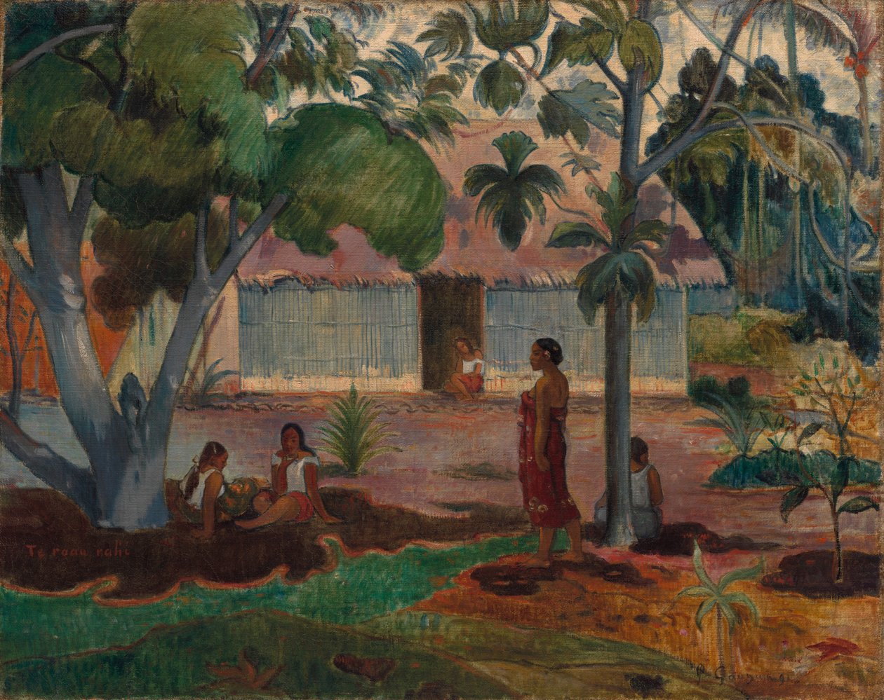 Det stora trädet av Paul Gauguin