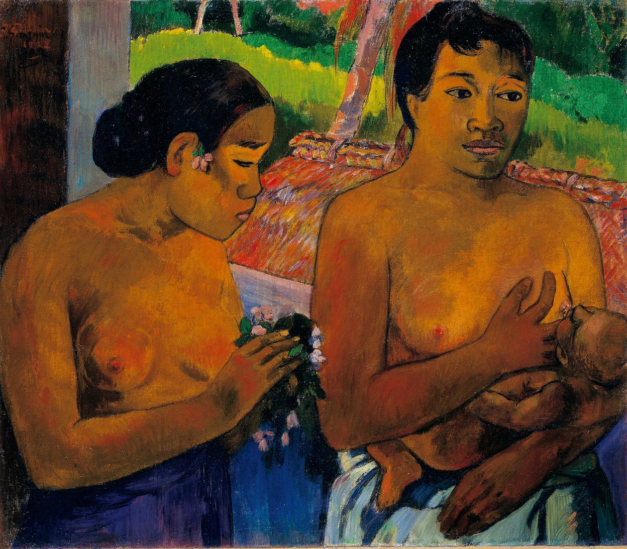 Erbjudandet, 1902. av Paul Gauguin