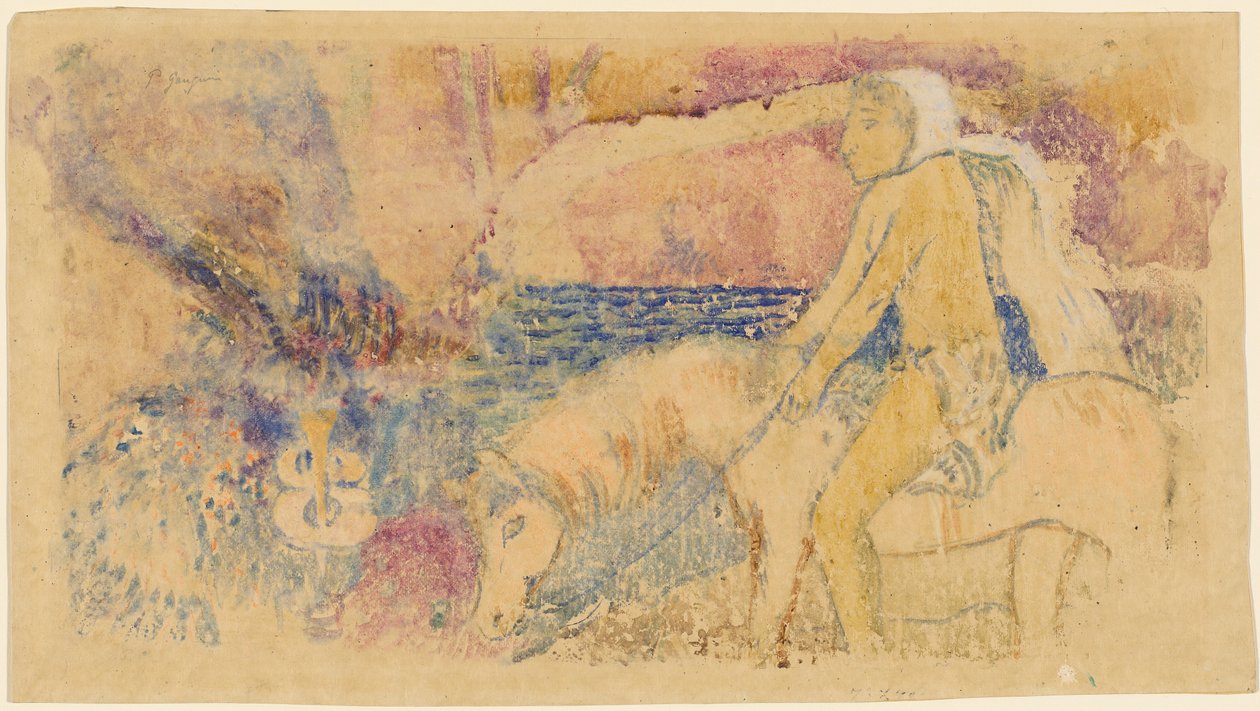 Ryttaren av Paul Gauguin