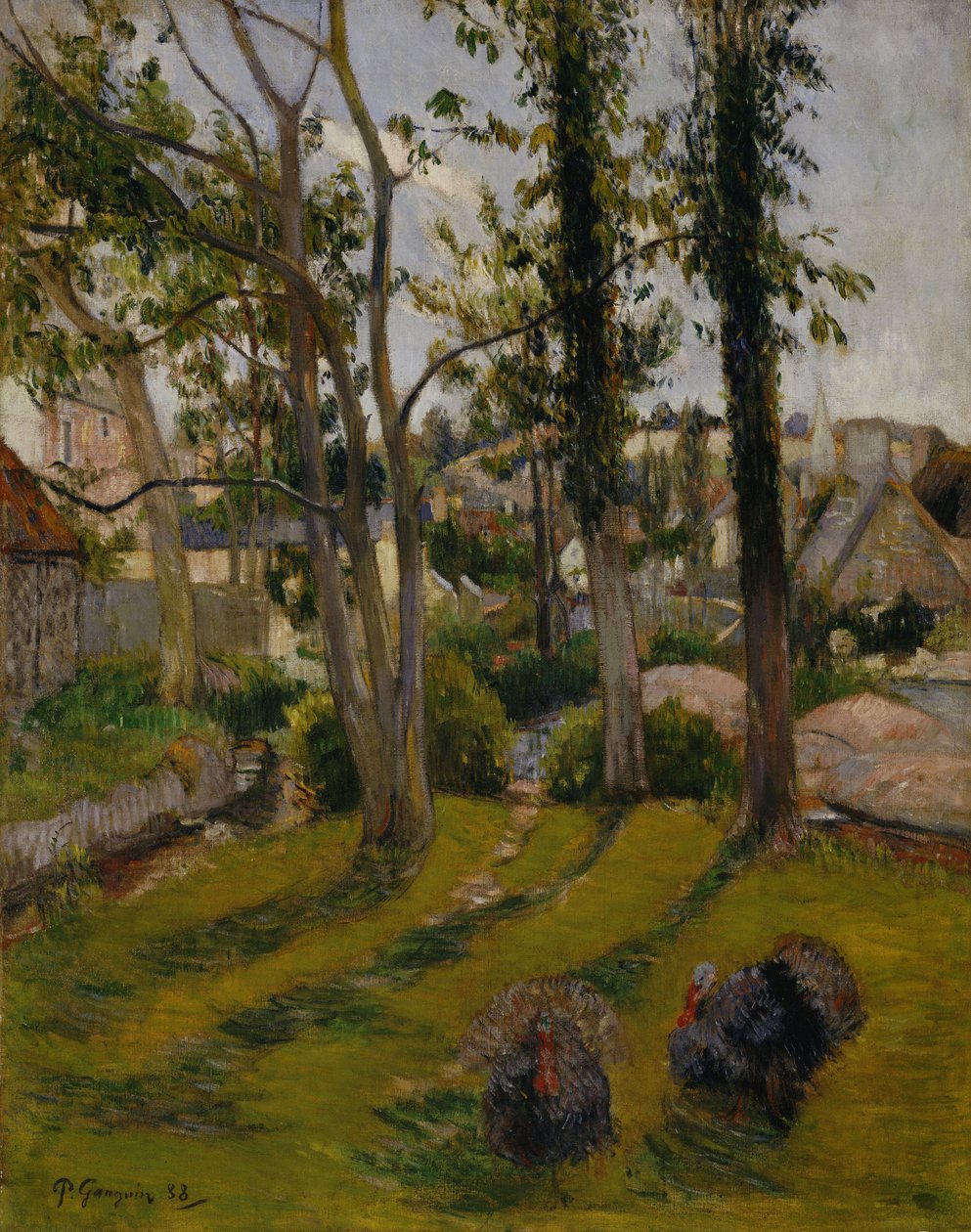 Kalkonerna av Paul Gauguin
