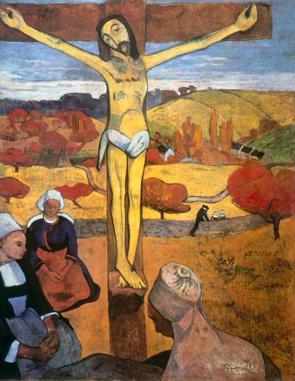Den gule Kristus av Paul Gauguin