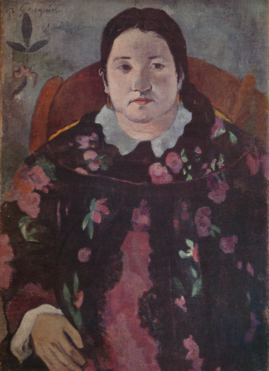 Kvinnans huvud, 1923 av Paul Gauguin