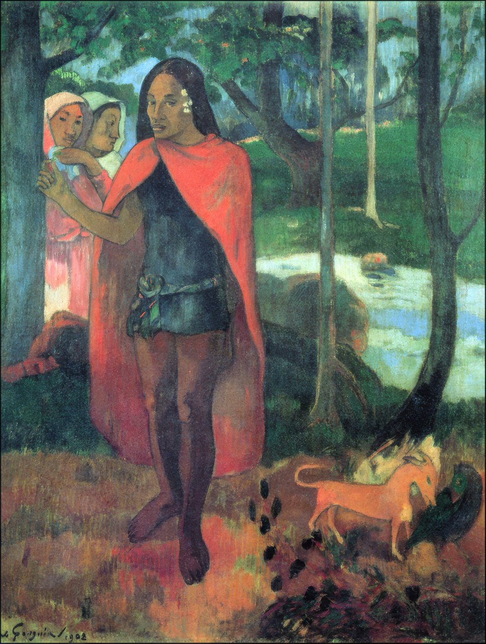 lång åsstång av Paul Gauguin