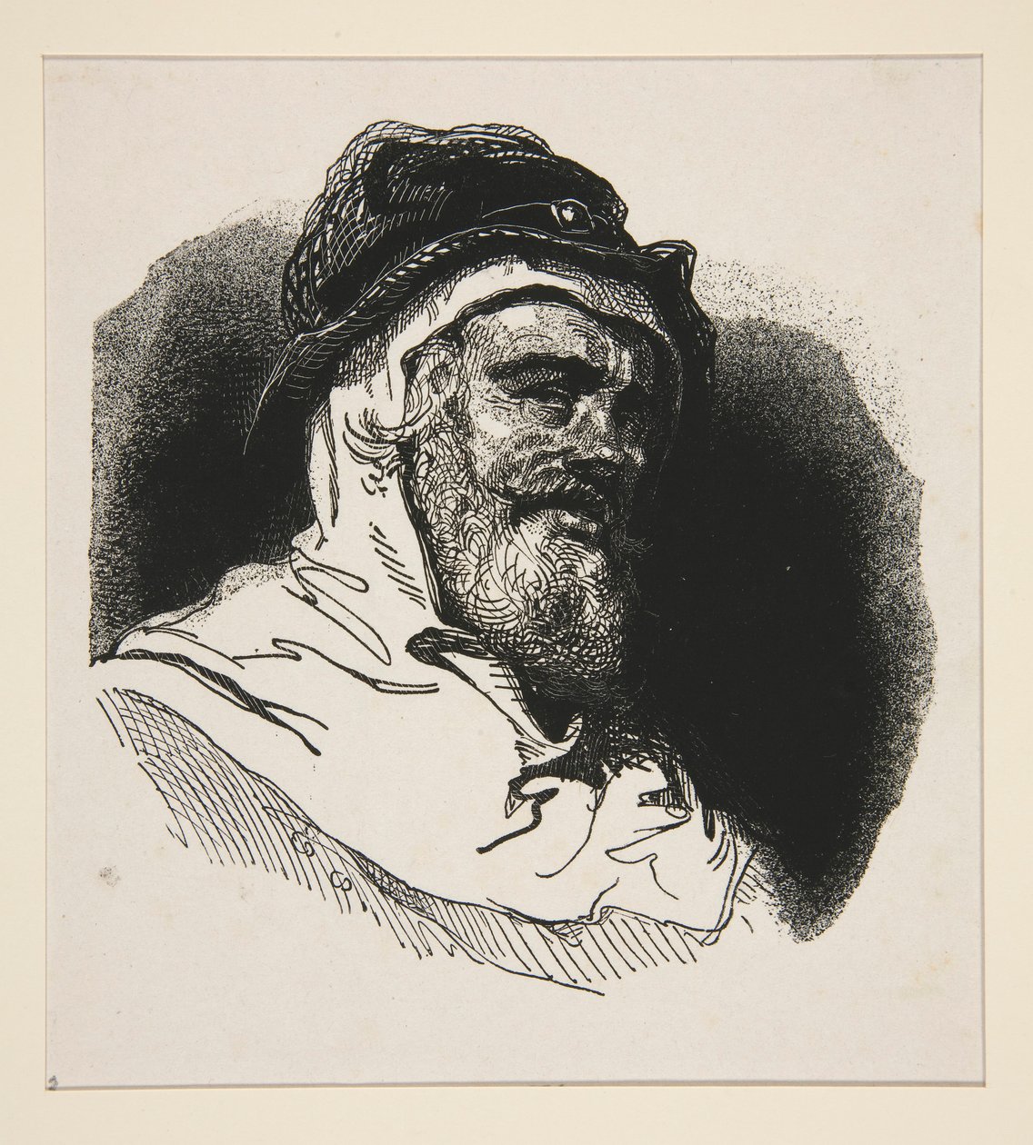 (BUST D av Paul Gavarni