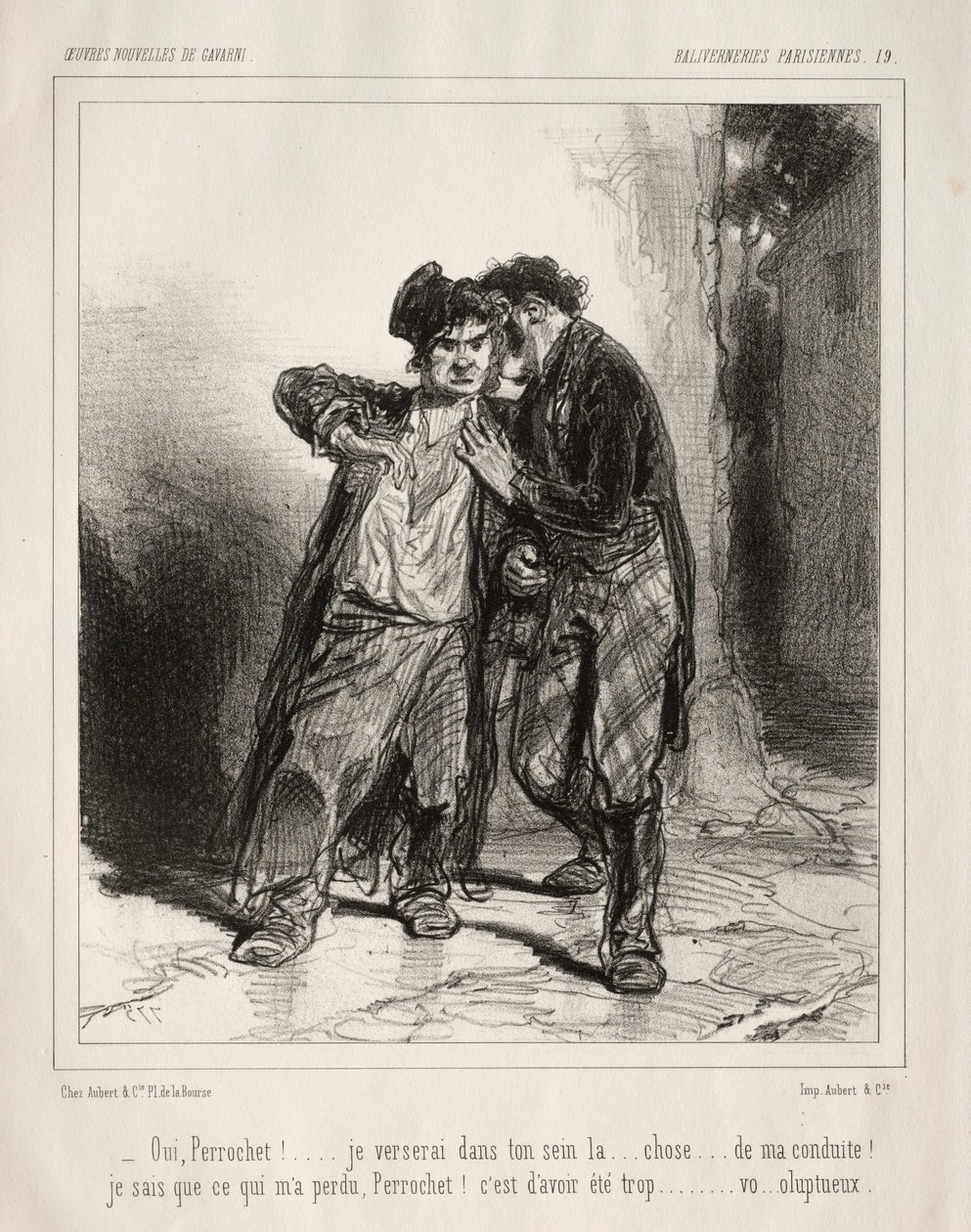 Parisiska nonsens. av Paul Gavarni