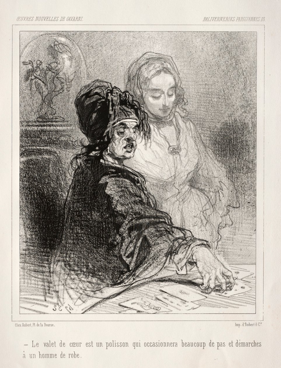 Parisiska nonsens. av Paul Gavarni