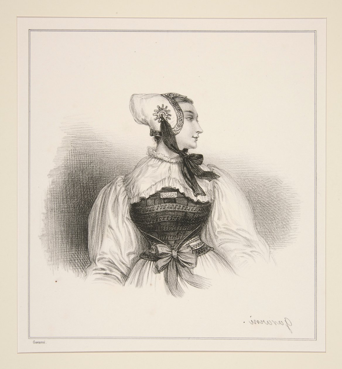 CRACOVIENNE av Paul Gavarni