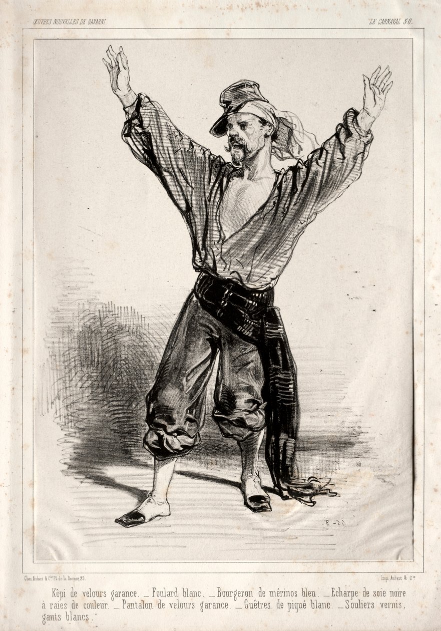 Karneval. av Paul Gavarni