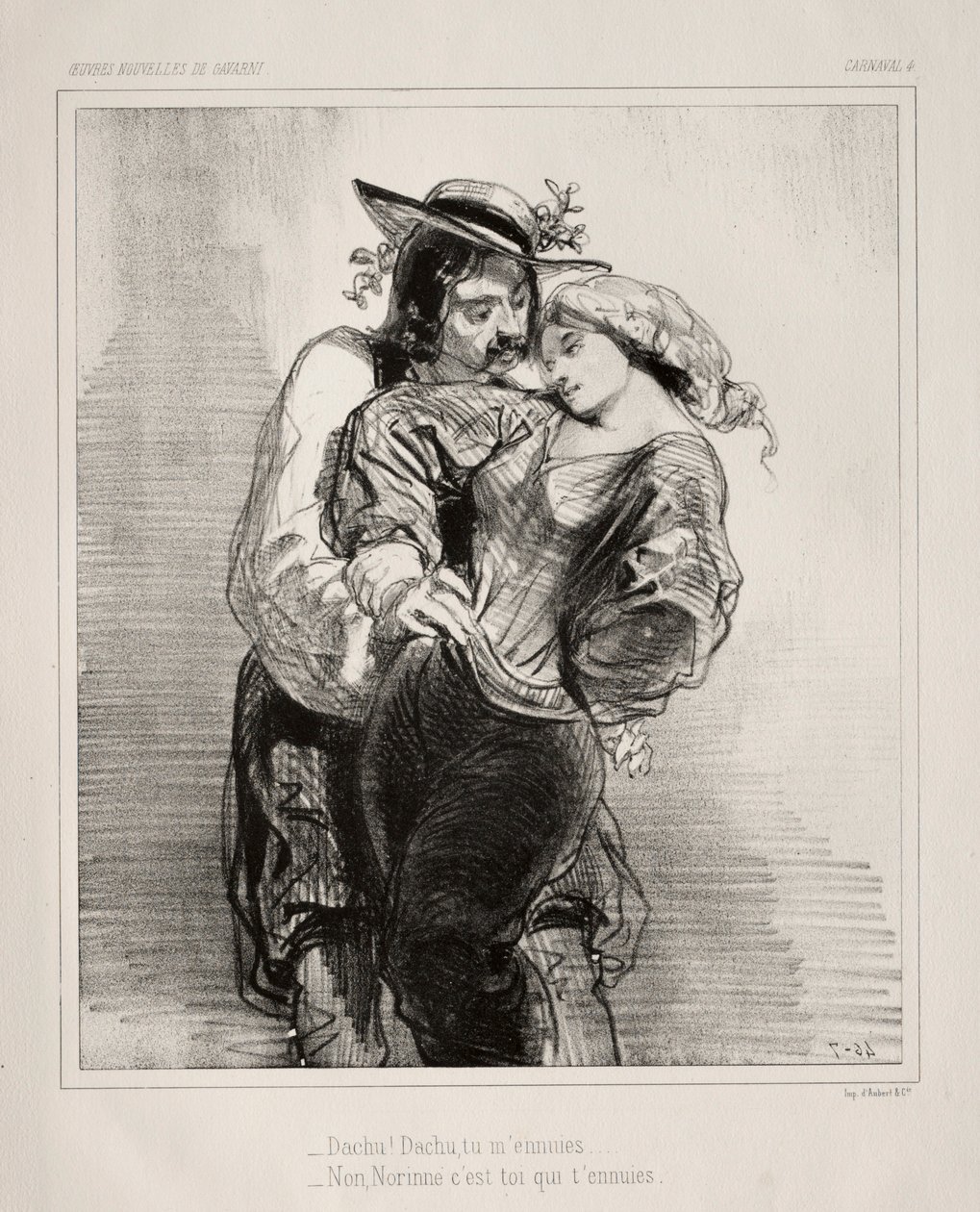 Karneval. av Paul Gavarni