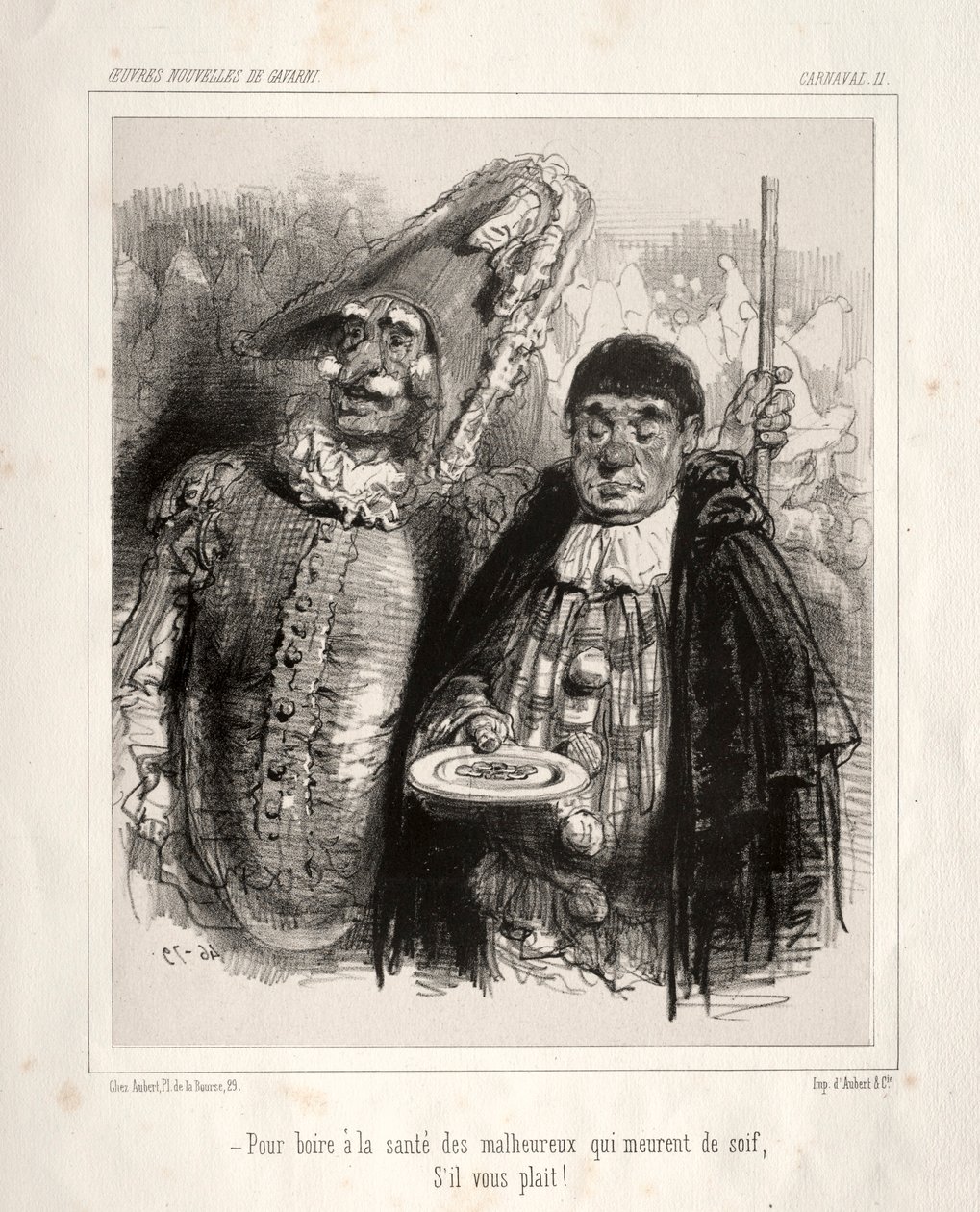 Karneval. av Paul Gavarni