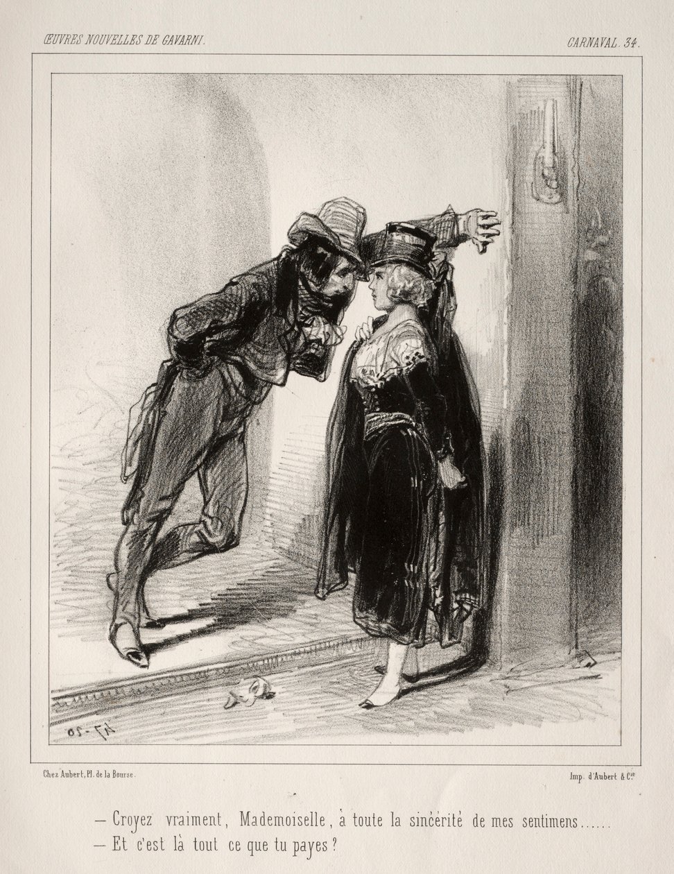 Karneval. av Paul Gavarni