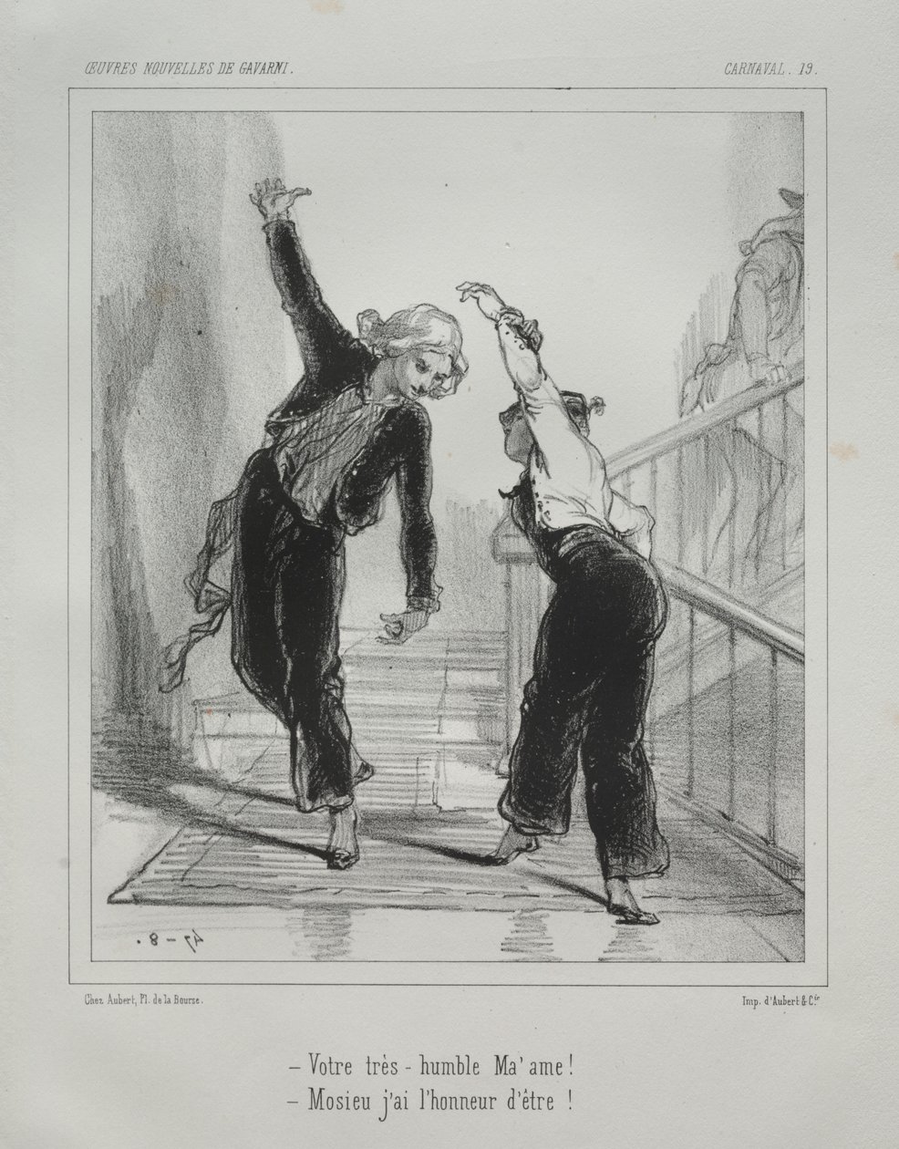 Karneval. av Paul Gavarni