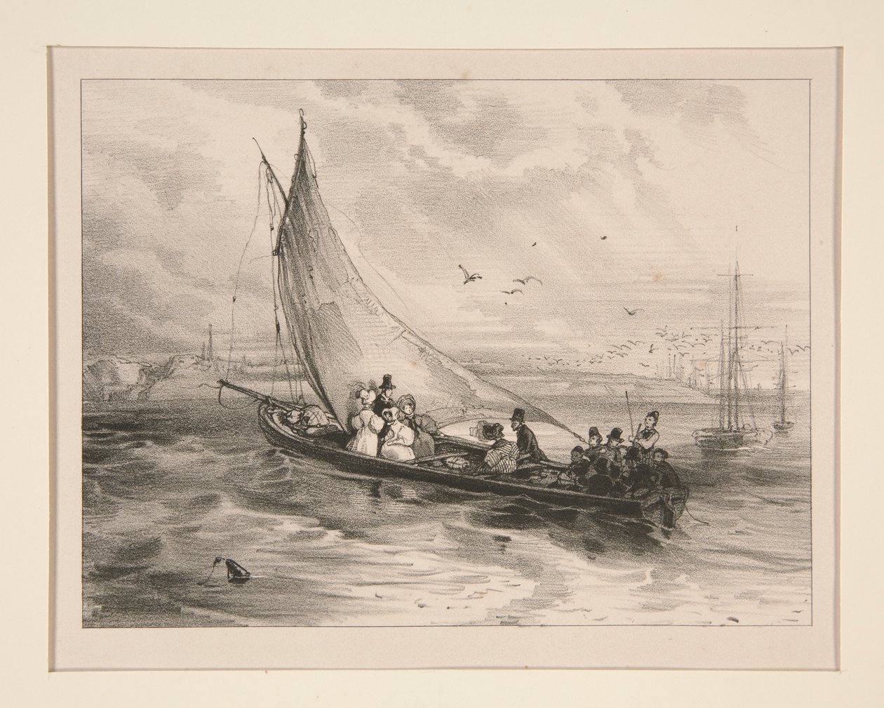 Dieppe av Paul Gavarni