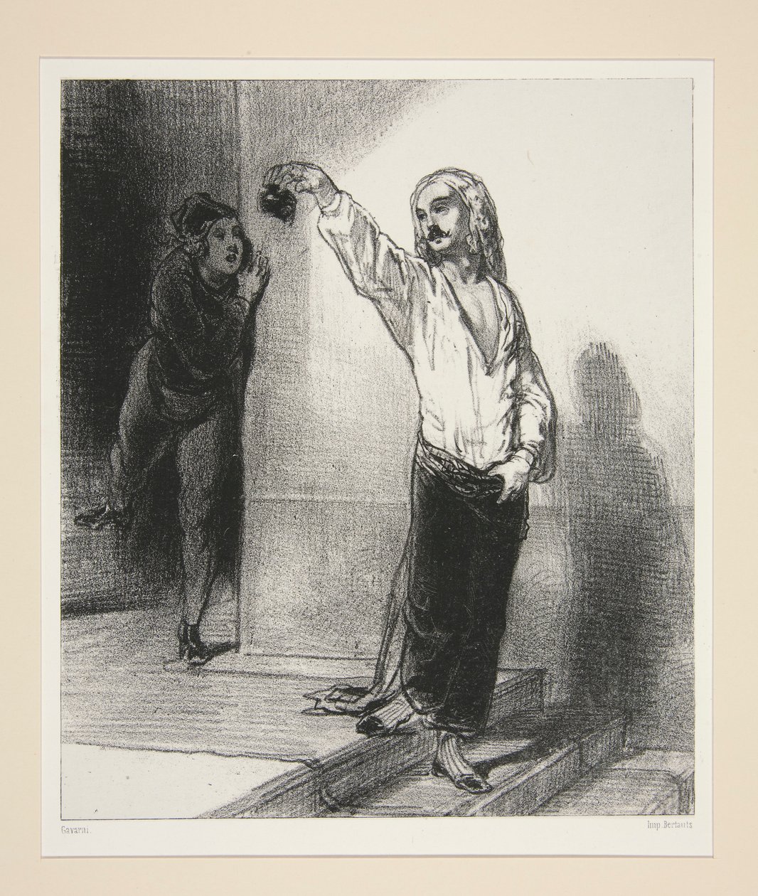 FÖRLORAD BLYGLIGHET. av Paul Gavarni