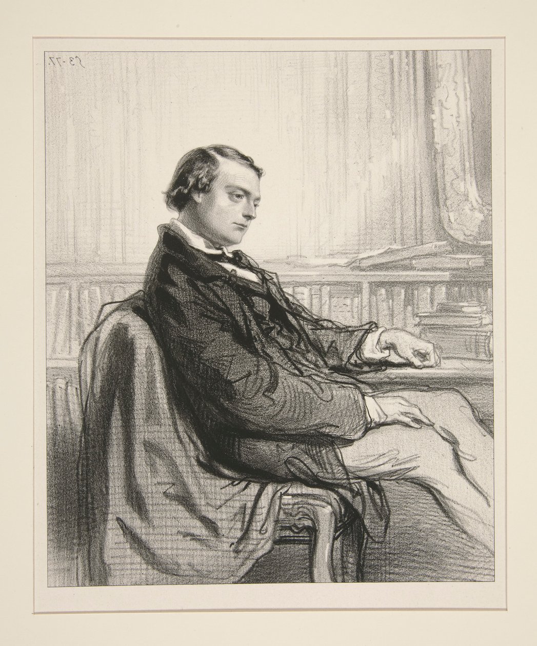 Theodore de Banville av Paul Gavarni