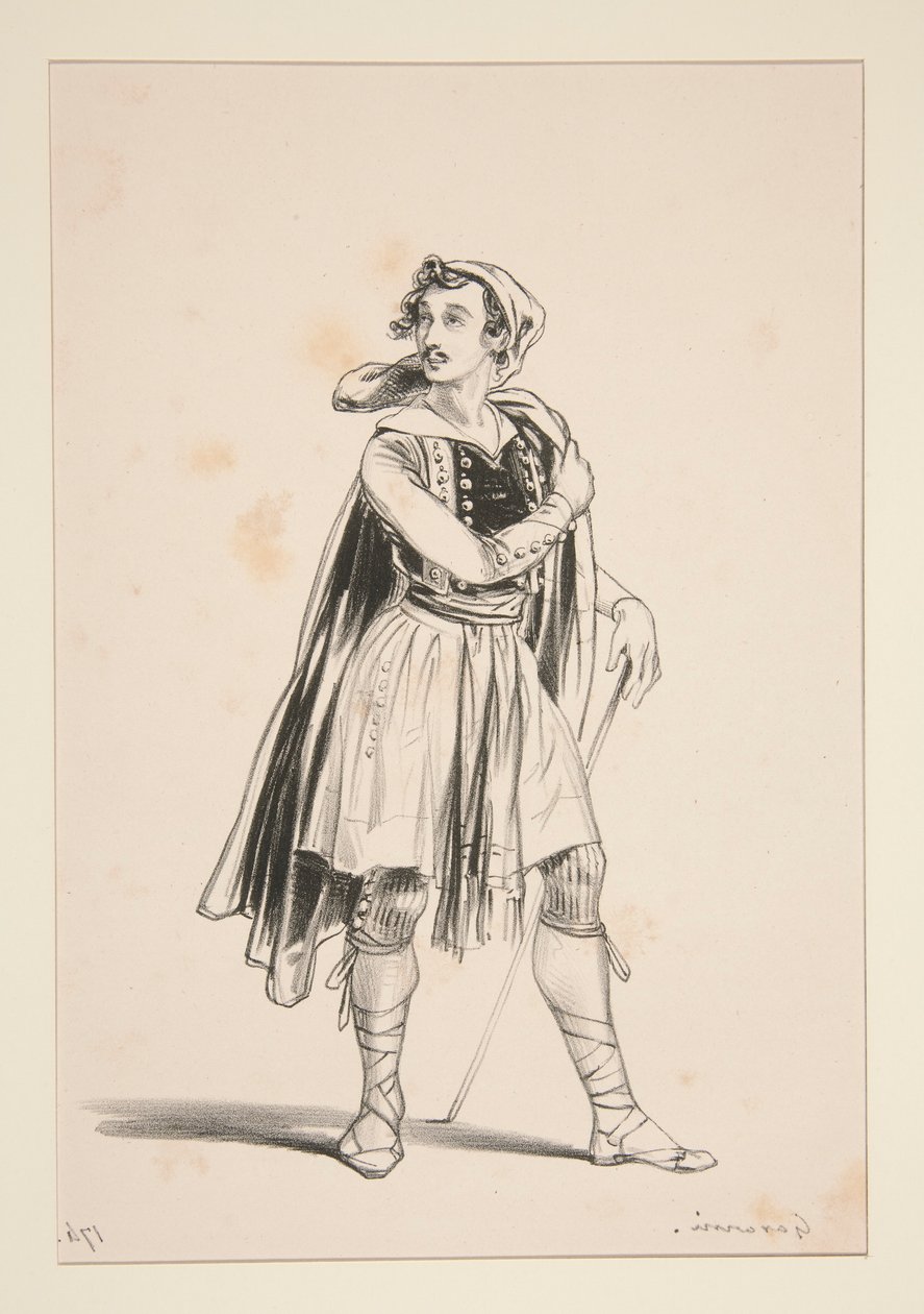 Valencian. Ullmössa. av Paul Gavarni