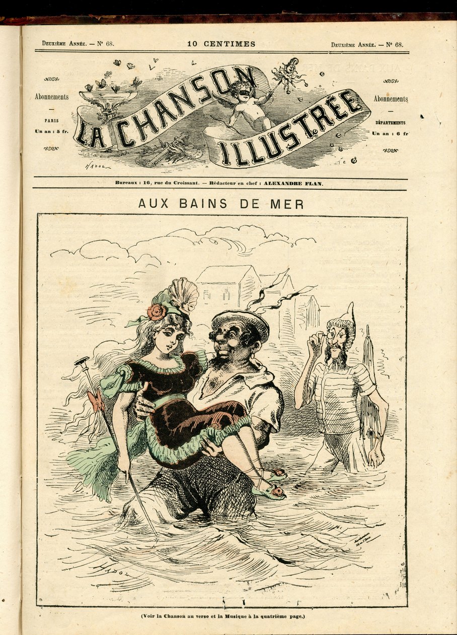 La Chanson illustree (tidning), nummer 68 av Paul Hadol