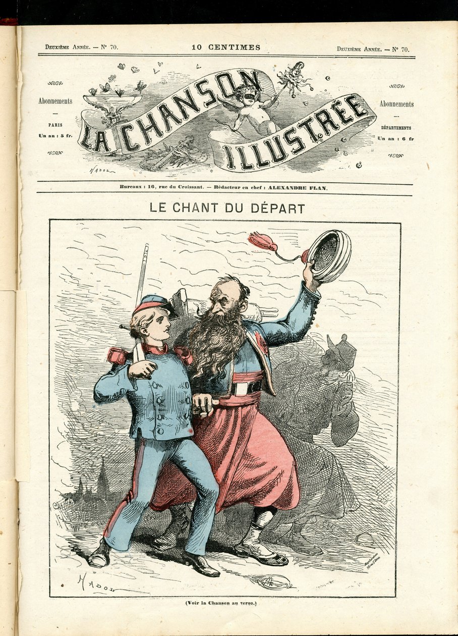 La Chanson illustree (tidskrift), nummer 70 av Paul Hadol