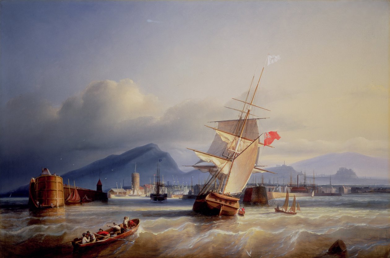 Hamnen i Leith av Paul Jean Clays