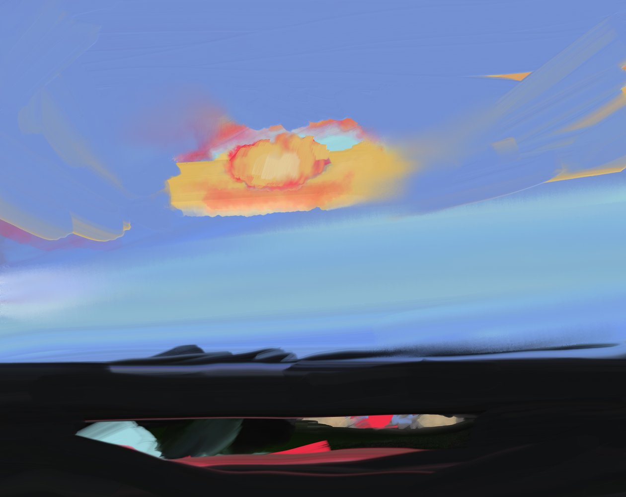 Irländare, 2023 (digital konst) av Paul Kempton