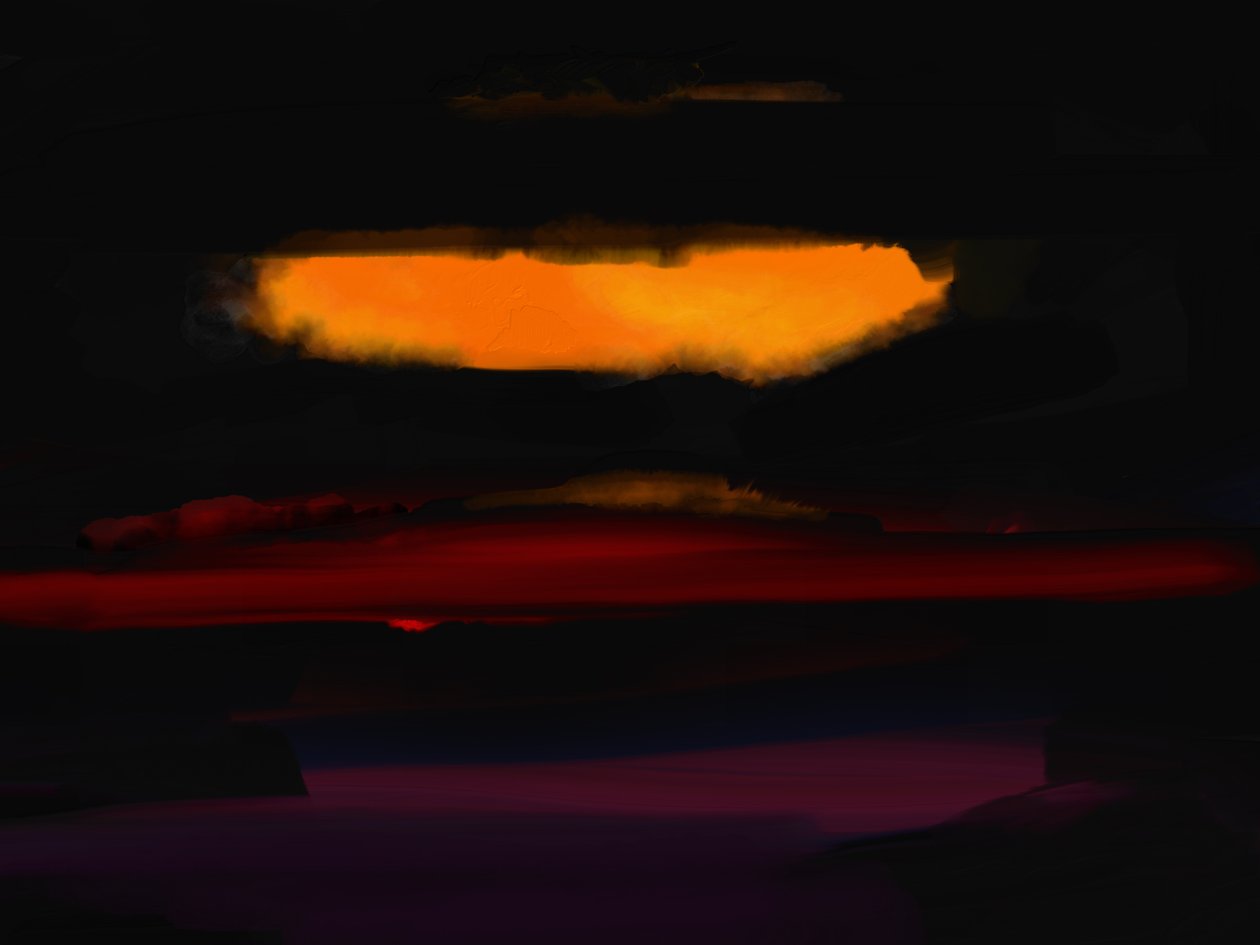 Mal of Moher, 2024 (digital konst) av Paul Kempton