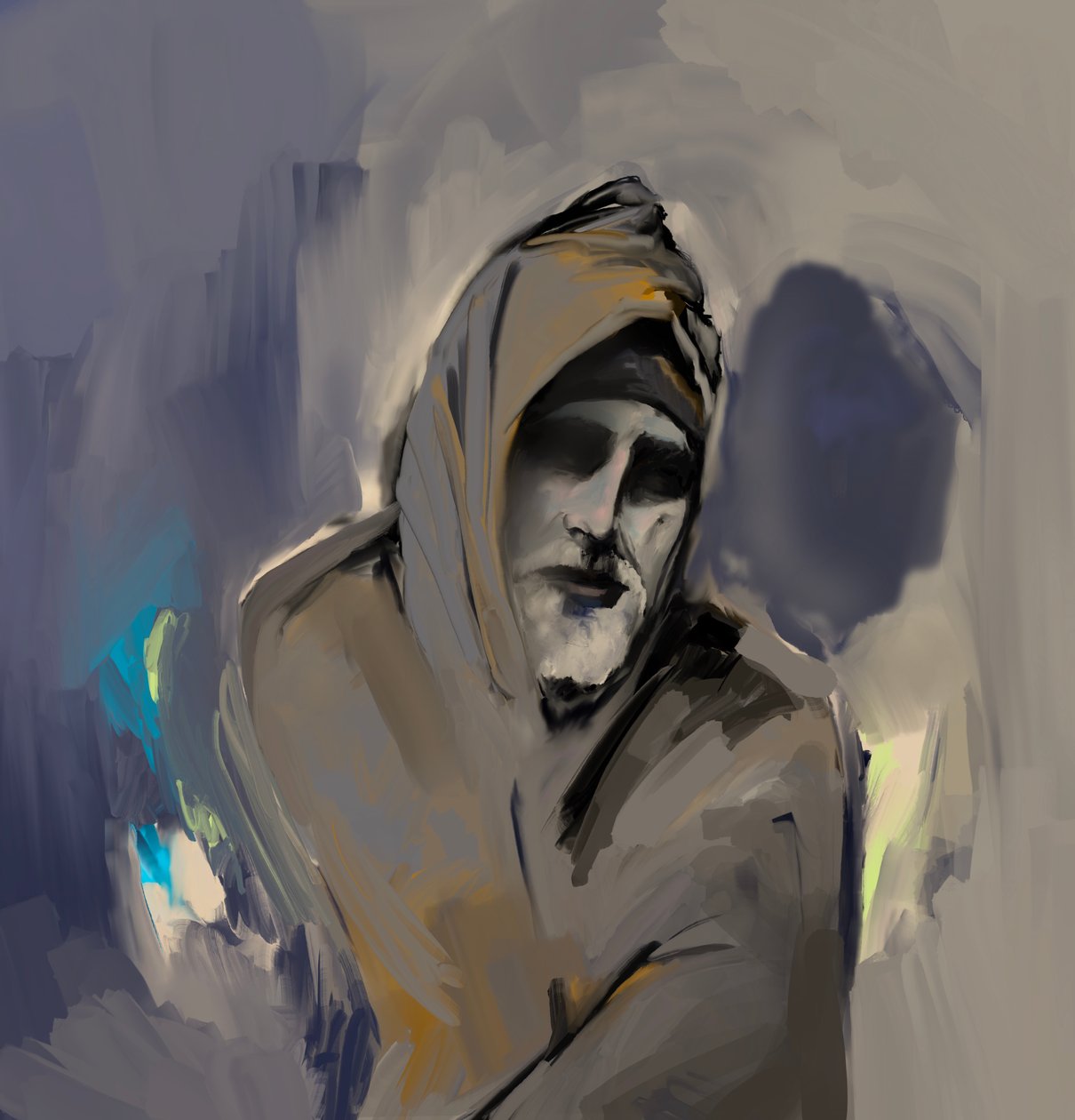 Prometheus, 2024 (digital konst) av Paul Kempton